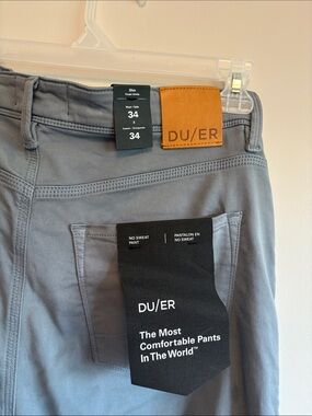 DU/ER Slim No Sweat Pant in Slate Gray - Women's